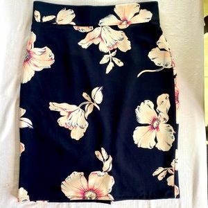 Ann Taylor floral skirt, sz 6
